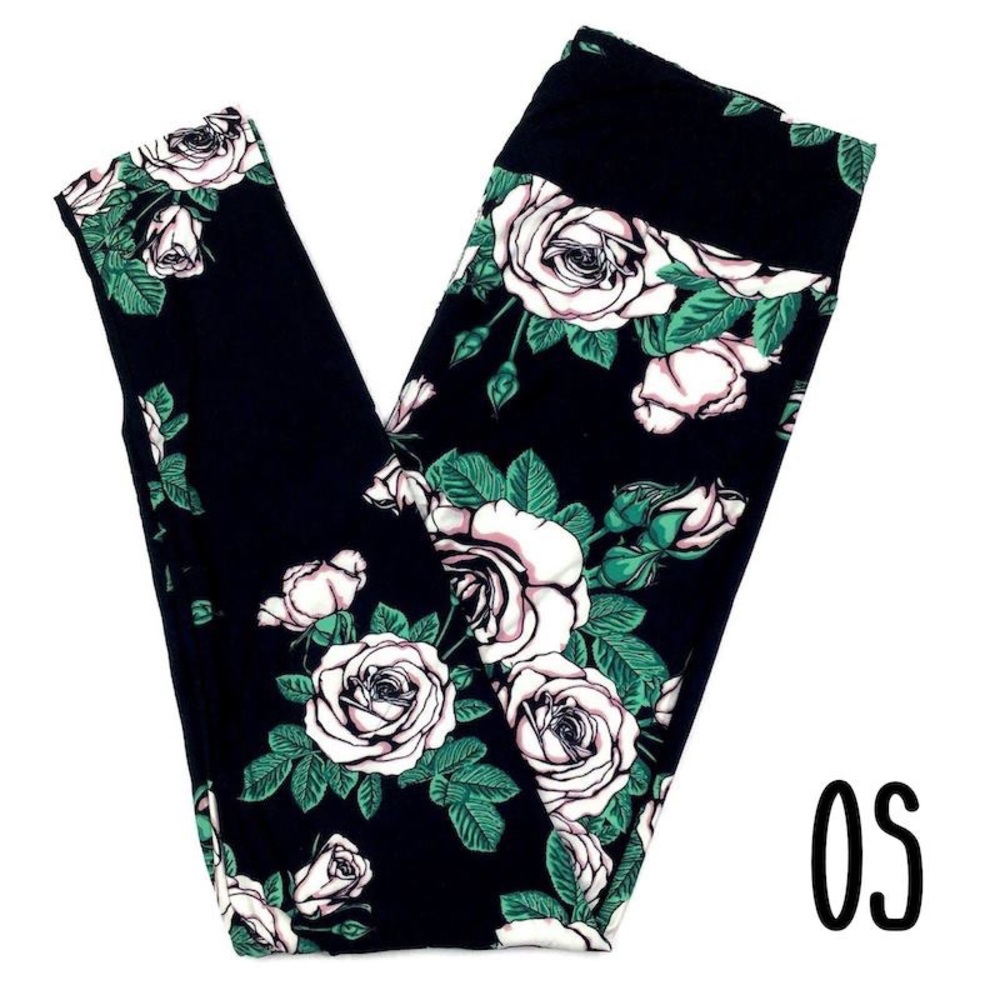 Lularoe rose leggings OS